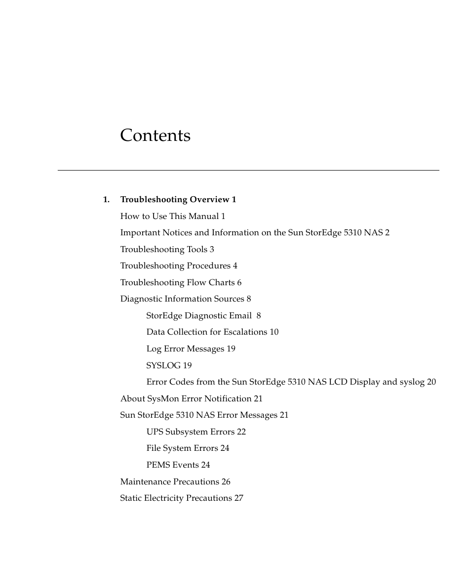 Sun Microsystems SUN STOREDGETM 5310 NAS User Manual | Page 3 / 382