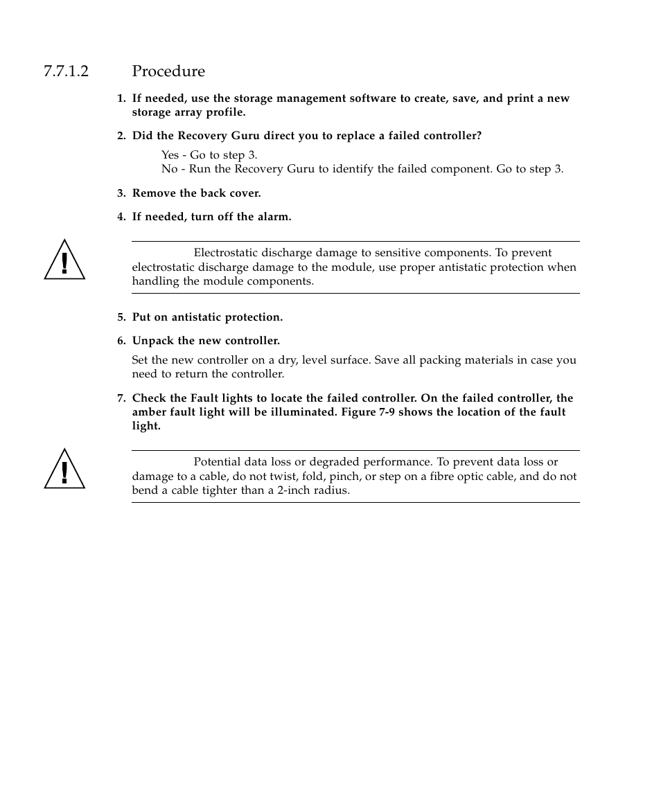 2 procedure | Sun Microsystems SUN STOREDGETM 5310 NAS User Manual | Page 360 / 382