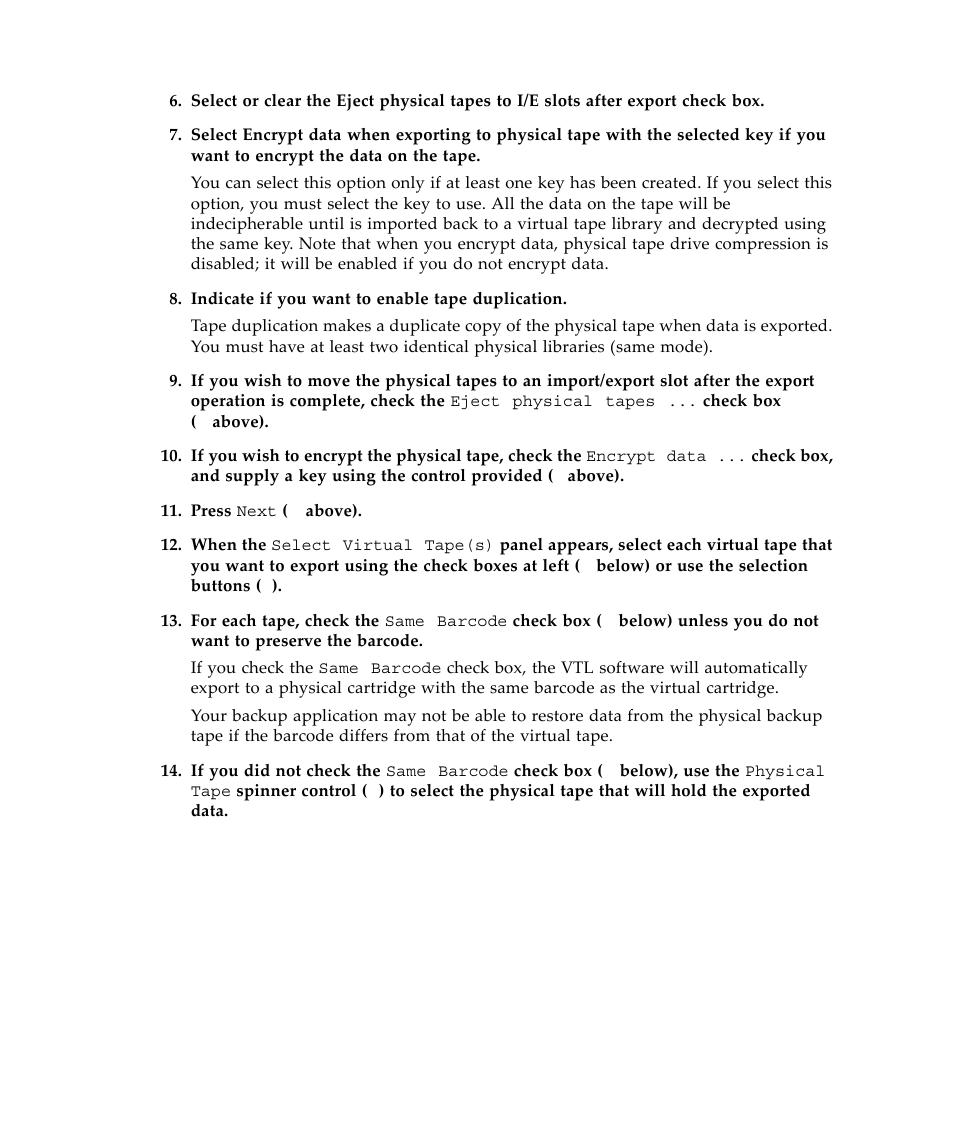 Sun Microsystems Virtual Tape Library User Manual | Page 132 / 292