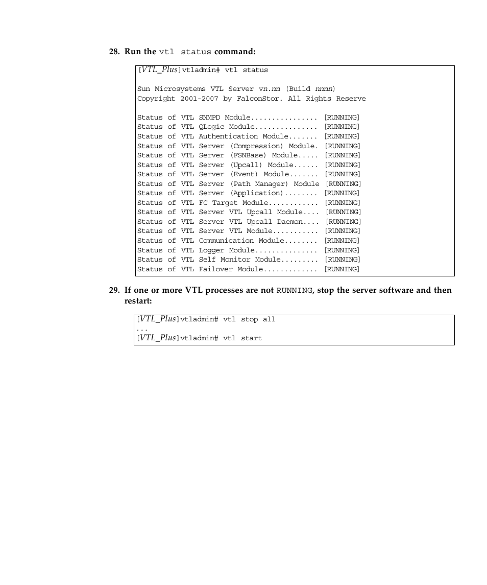 Sun Microsystems Virtual Tape Library User Manual | Page 169 / 292