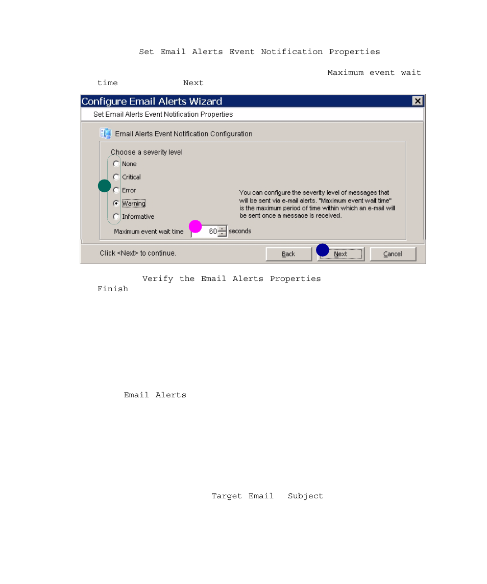 Modifying email alerts properties, Customizing email fields | Sun Microsystems Virtual Tape Library User Manual | Page 176 / 292