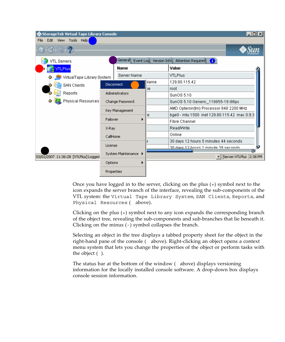 Sun Microsystems Virtual Tape Library User Manual | Page 37 / 292