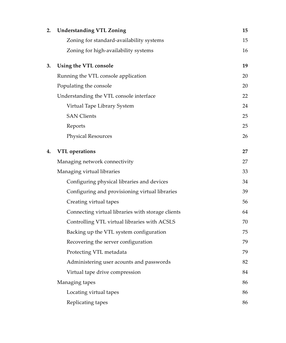 Sun Microsystems Virtual Tape Library User Manual | Page 6 / 292