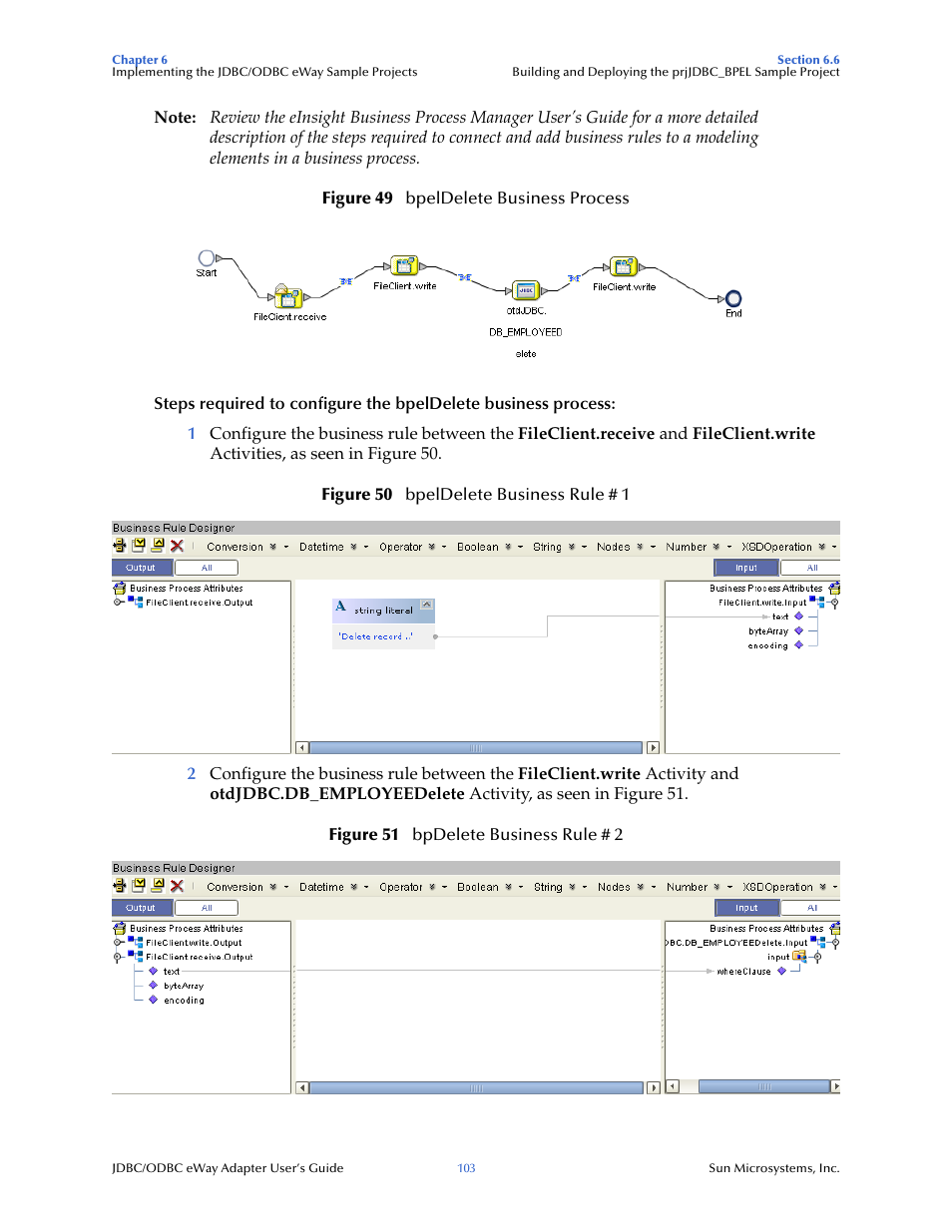 Sun Microsystems eWay JDBC/ODBC Adapter User Manual | Page 103 / 133