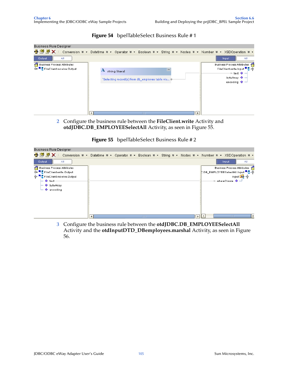 Sun Microsystems eWay JDBC/ODBC Adapter User Manual | Page 105 / 133