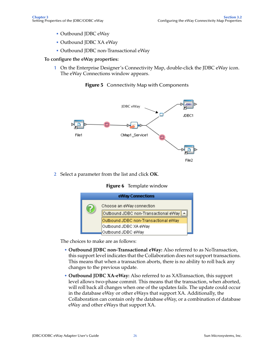 Sun Microsystems eWay JDBC/ODBC Adapter User Manual | Page 26 / 133