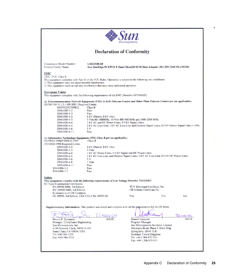 Sun Microsystems LSI22320-SR User Manual | Page 35 / 48