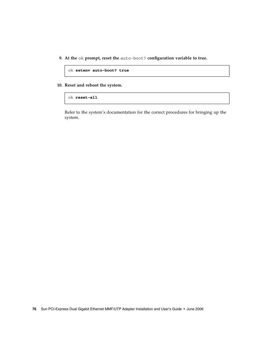 Sun Microsystems Ethernet MMF/UTP Adapter User Manual | Page 110 / 122