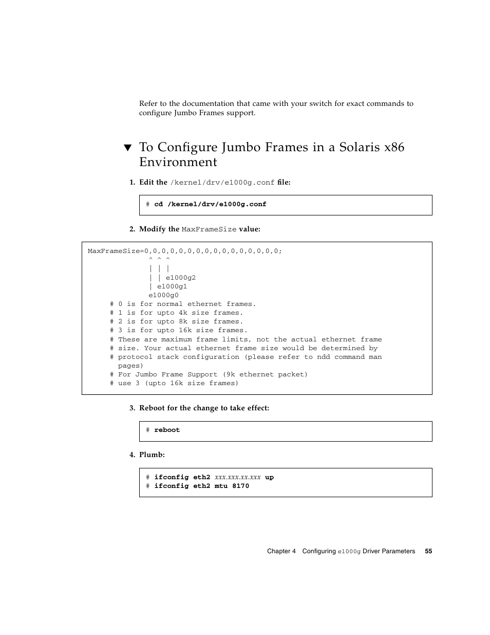 Sun Microsystems Ethernet MMF/UTP Adapter User Manual | Page 89 / 122