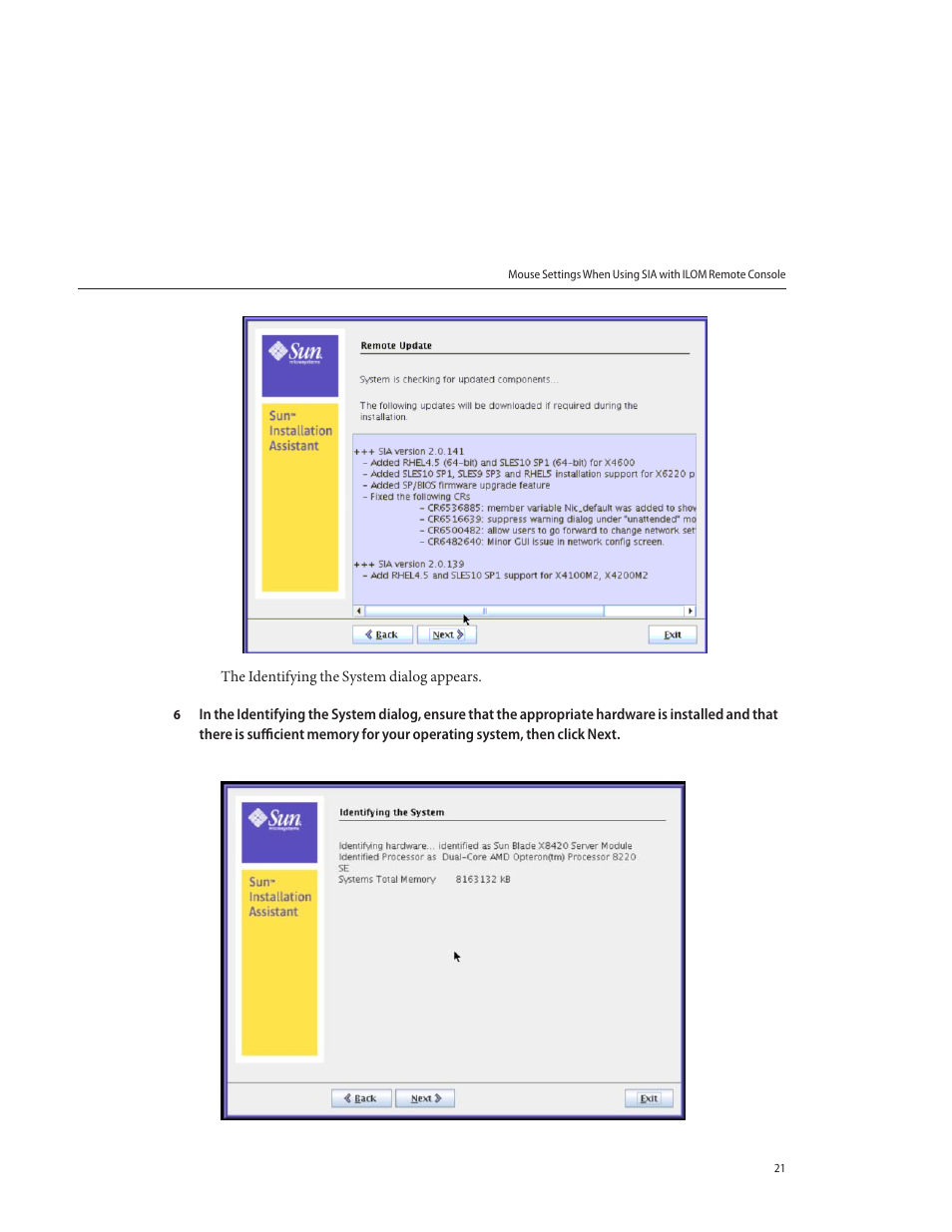 Sun Microsystems SUN FIRE X4640 User Manual | Page 21 / 72
