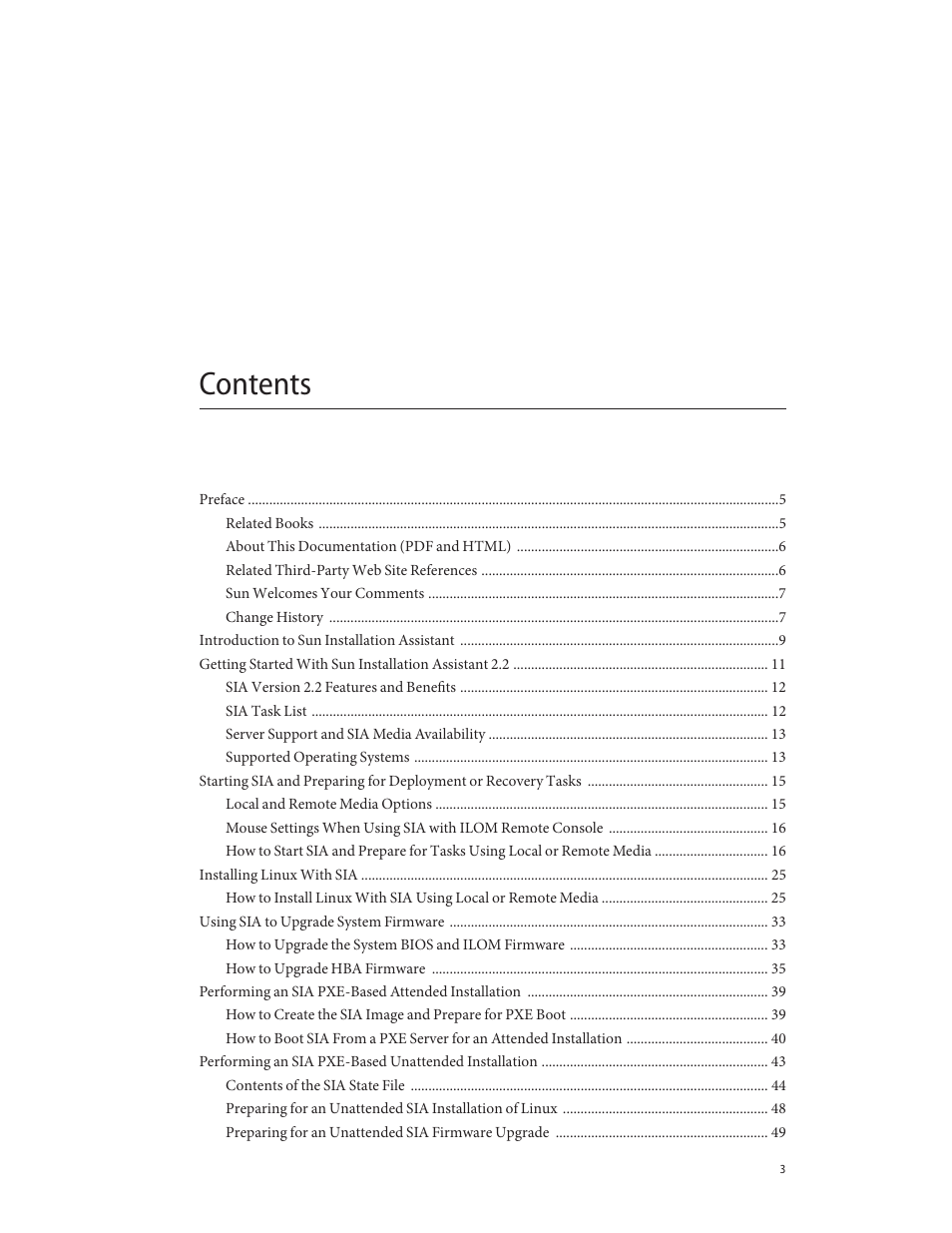 Sun Microsystems SUN FIRE X4640 User Manual | Page 3 / 72