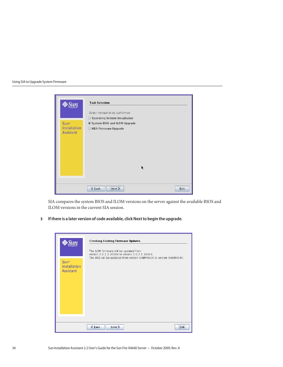 Sun Microsystems SUN FIRE X4640 User Manual | Page 34 / 72