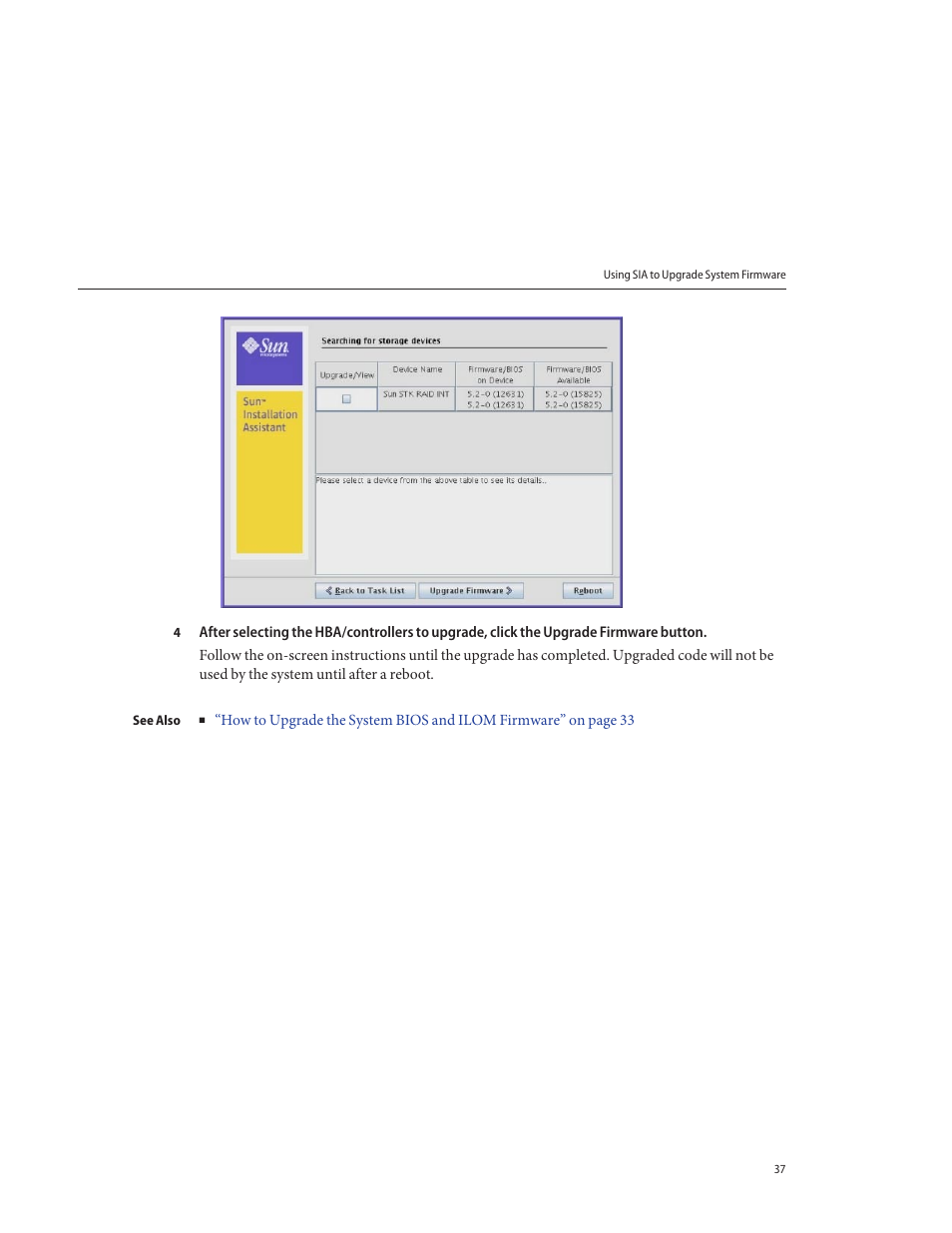 Sun Microsystems SUN FIRE X4640 User Manual | Page 37 / 72