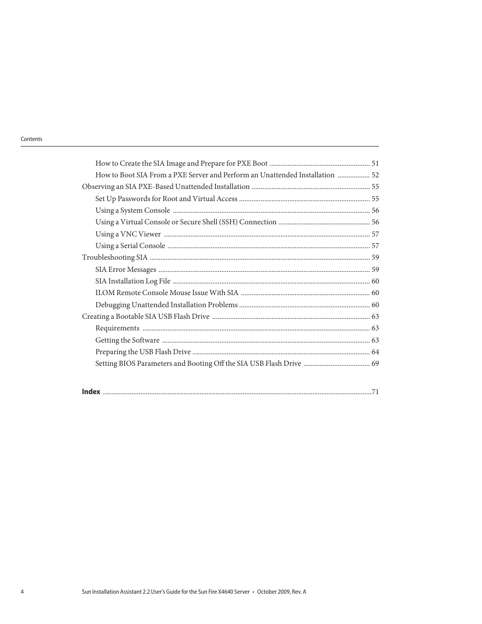 Sun Microsystems SUN FIRE X4640 User Manual | Page 4 / 72