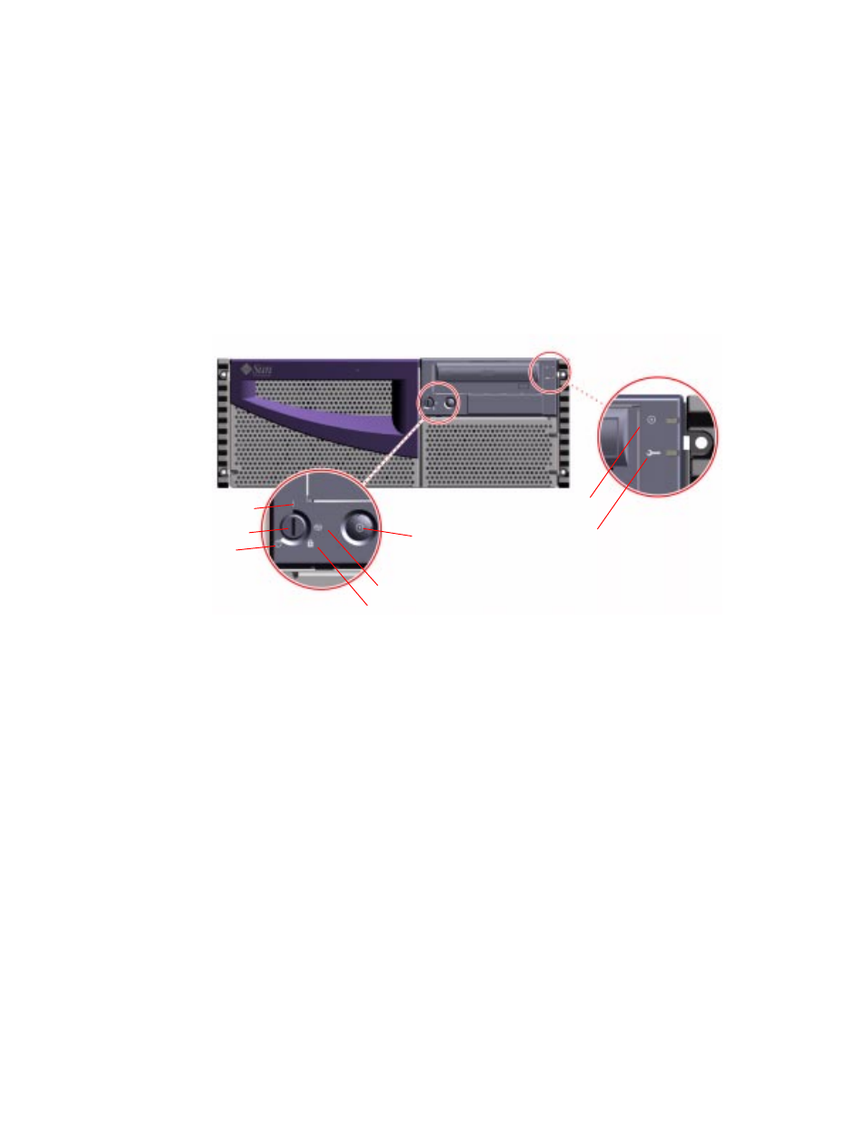 Status and control panel features | Sun Microsystems SUN FIRE 280R User Manual | Page 36 / 256