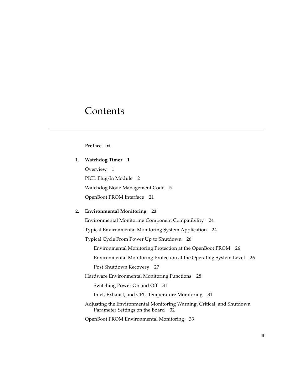 Sun Microsystems Netra CP2500 User Manual | Page 3 / 74