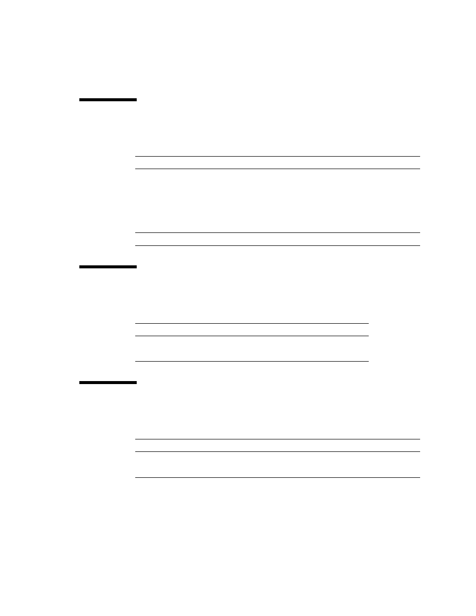 Performance specifications, Physical characteristics, Power requirements | Table c-3, Table c-4, Table c-5 | Sun Microsystems GigaSwift Ethernet Adapter User Manual | Page 113 / 126