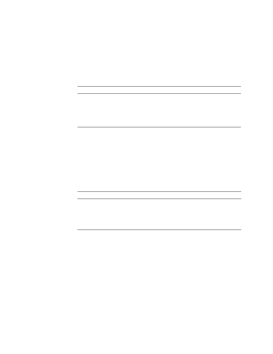 Interrupt parameters, Random early drop parameters, Table 4-7 | Table 4-8 | Sun Microsystems GigaSwift Ethernet Adapter User Manual | Page 65 / 126