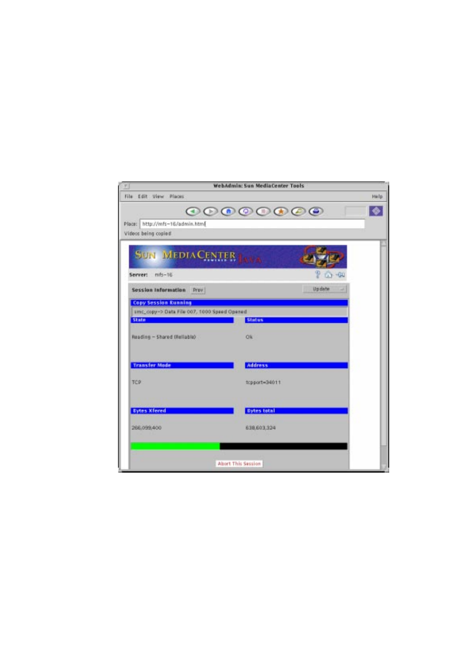 Sun Microsystems MEDIACENTER 2.1 User Manual | Page 43 / 184