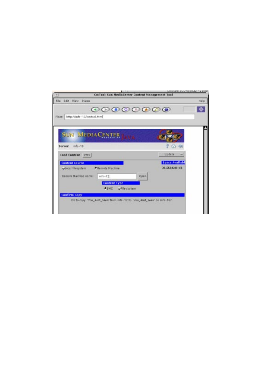 Sun Microsystems MEDIACENTER 2.1 User Manual | Page 66 / 184