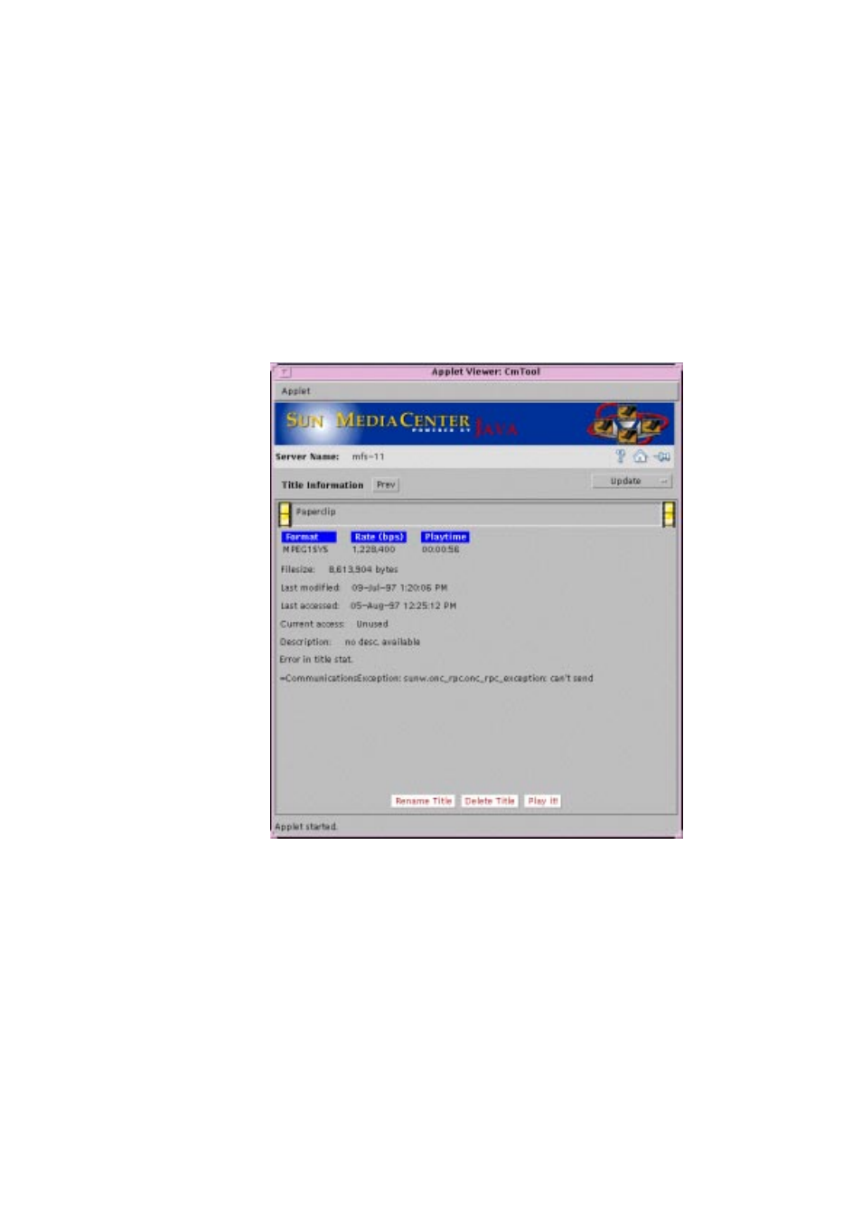 2 selected menu | Sun Microsystems MEDIACENTER 2.1 User Manual | Page 71 / 184