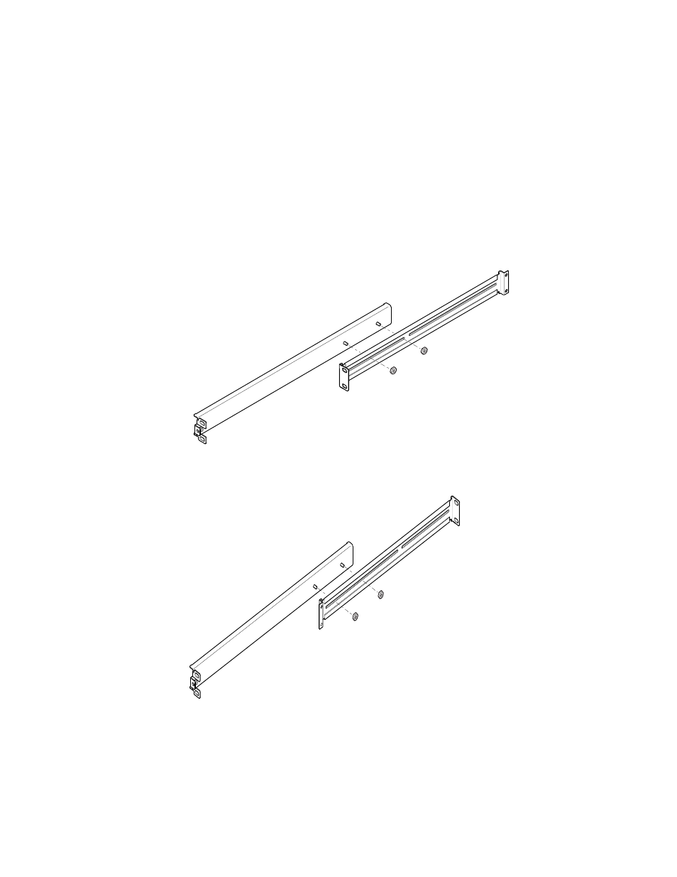 2 assembling the slides and mounting the server, Assembling the slides and mounting the server | Sun Microsystems Netra 120 User Manual | Page 67 / 200