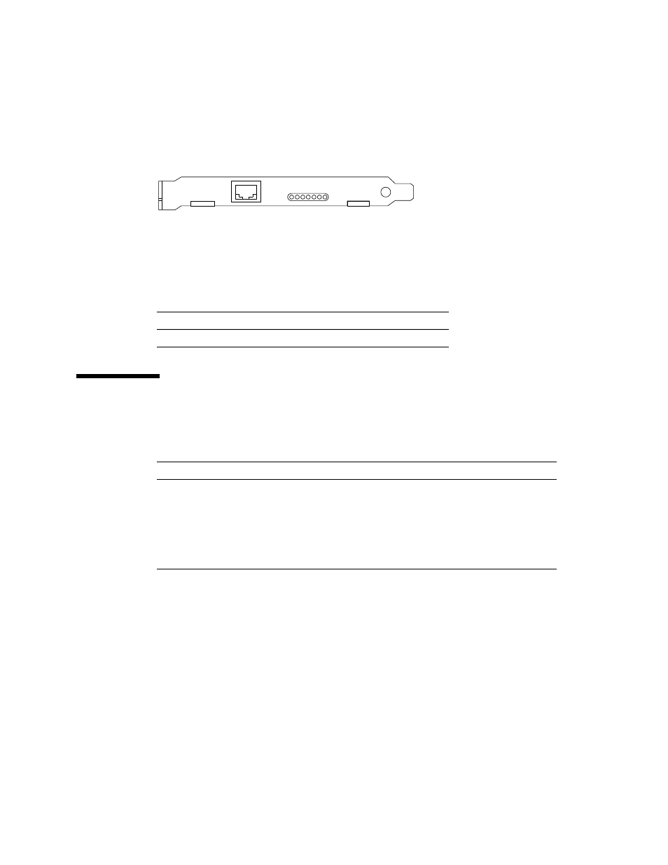 Tablea2 cat-5 connector link characteristics, Performance specifications, Tablea3 performance sepcifications | Sun Microsystems X1150A User Manual | Page 94 / 106