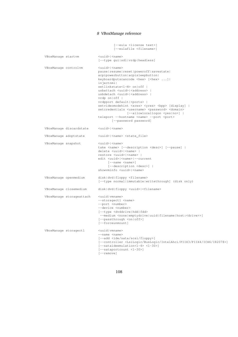 Sun Microsystems VIRTUALBOX VERSION 3.1.0_BETA2 User Manual | Page 108 / 283