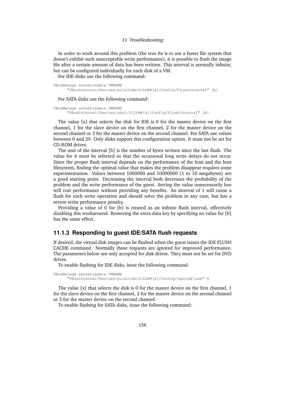 3 responding to guest ide/sata flush requests | Sun Microsystems VIRTUALBOX VERSION 3.1.0_BETA2 User Manual | Page 156 / 283