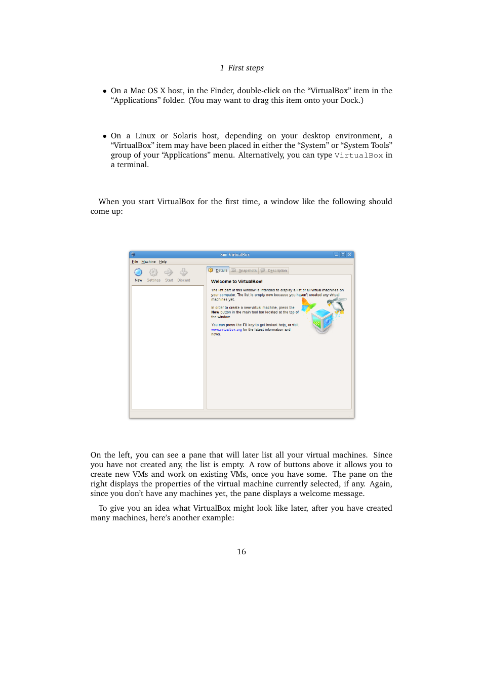 Sun Microsystems VIRTUALBOX VERSION 3.1.0_BETA2 User Manual | Page 16 / 283