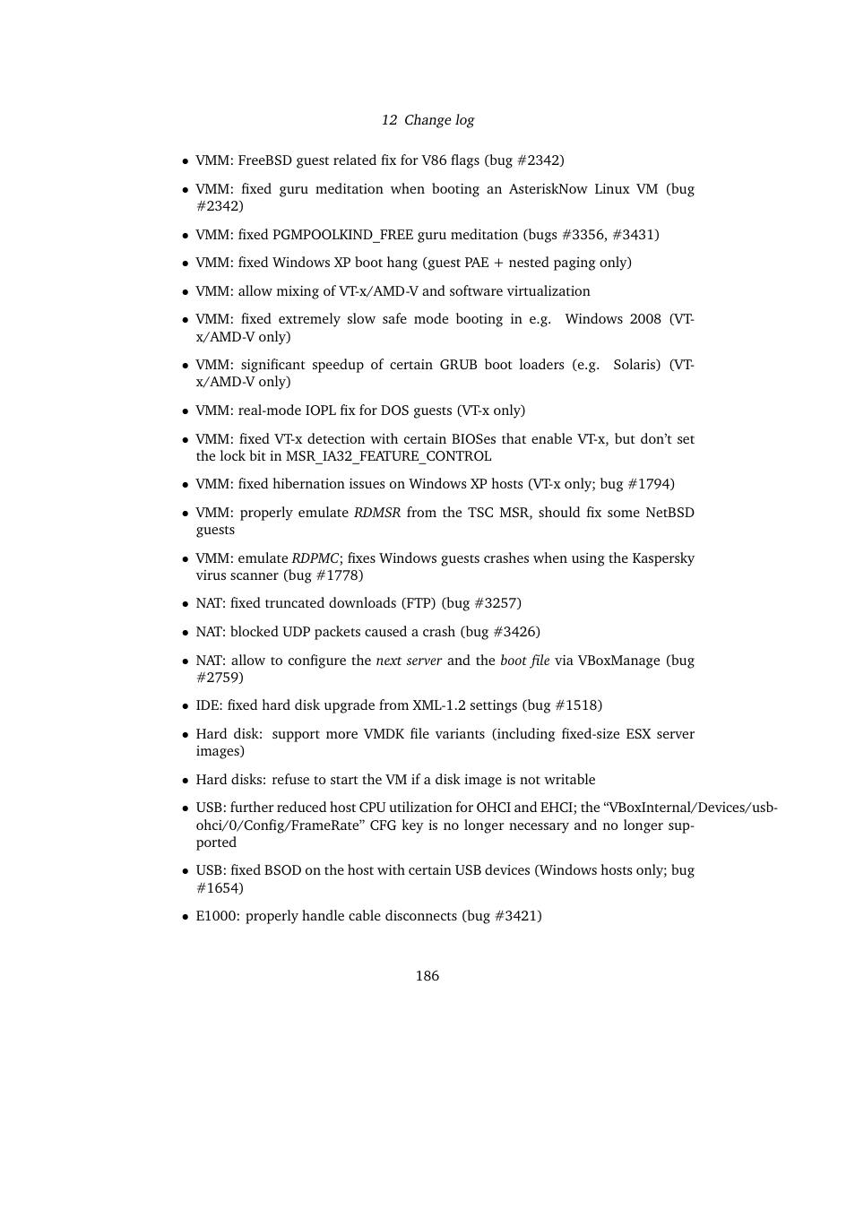 Sun Microsystems VIRTUALBOX VERSION 3.1.0_BETA2 User Manual | Page 186 / 283