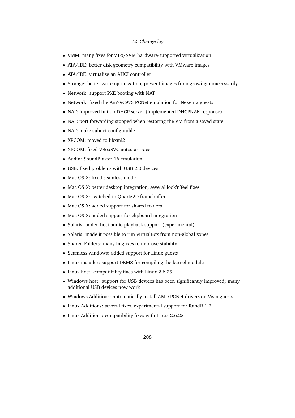 Sun Microsystems VIRTUALBOX VERSION 3.1.0_BETA2 User Manual | Page 208 / 283