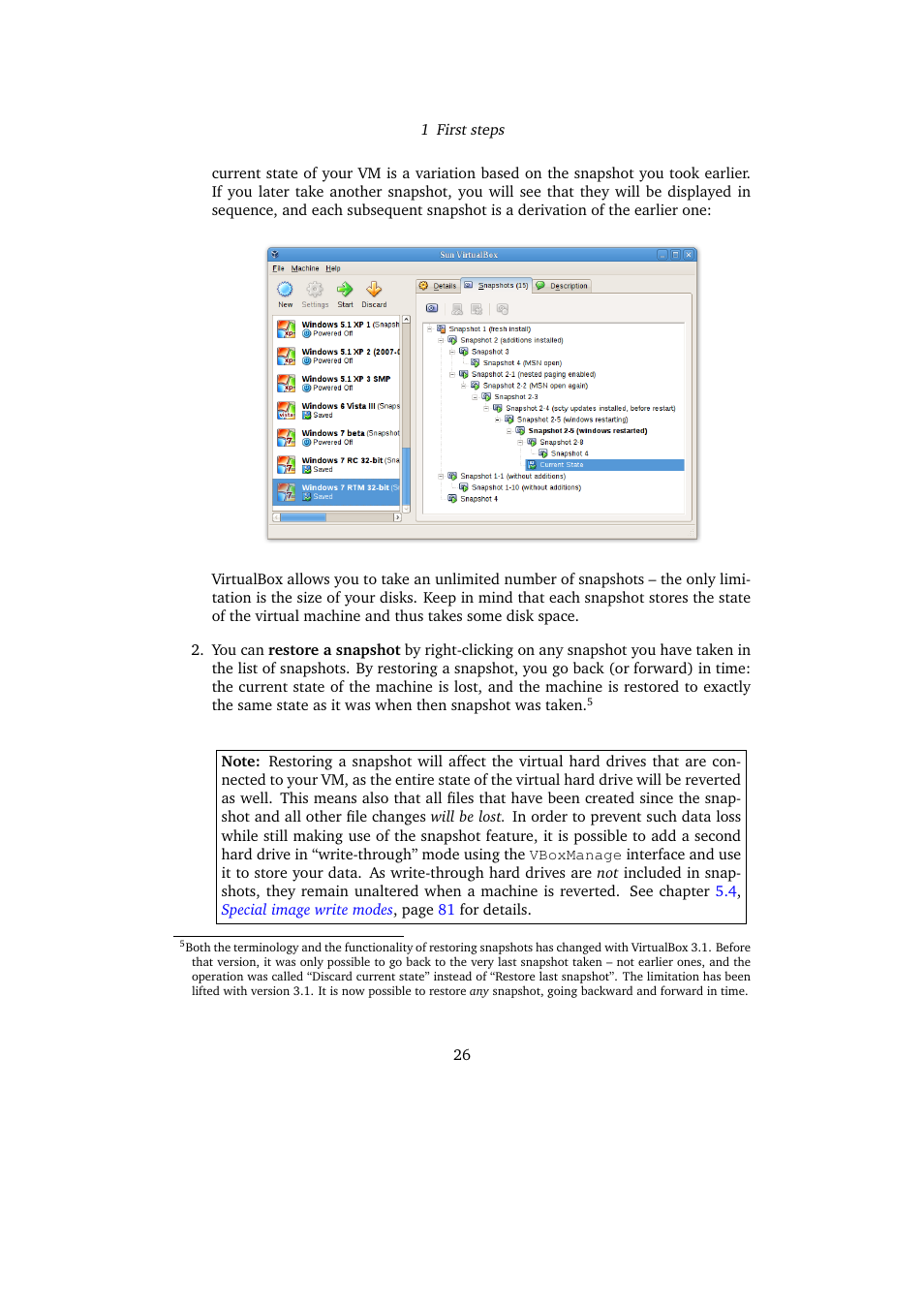 Sun Microsystems VIRTUALBOX VERSION 3.1.0_BETA2 User Manual | Page 26 / 283