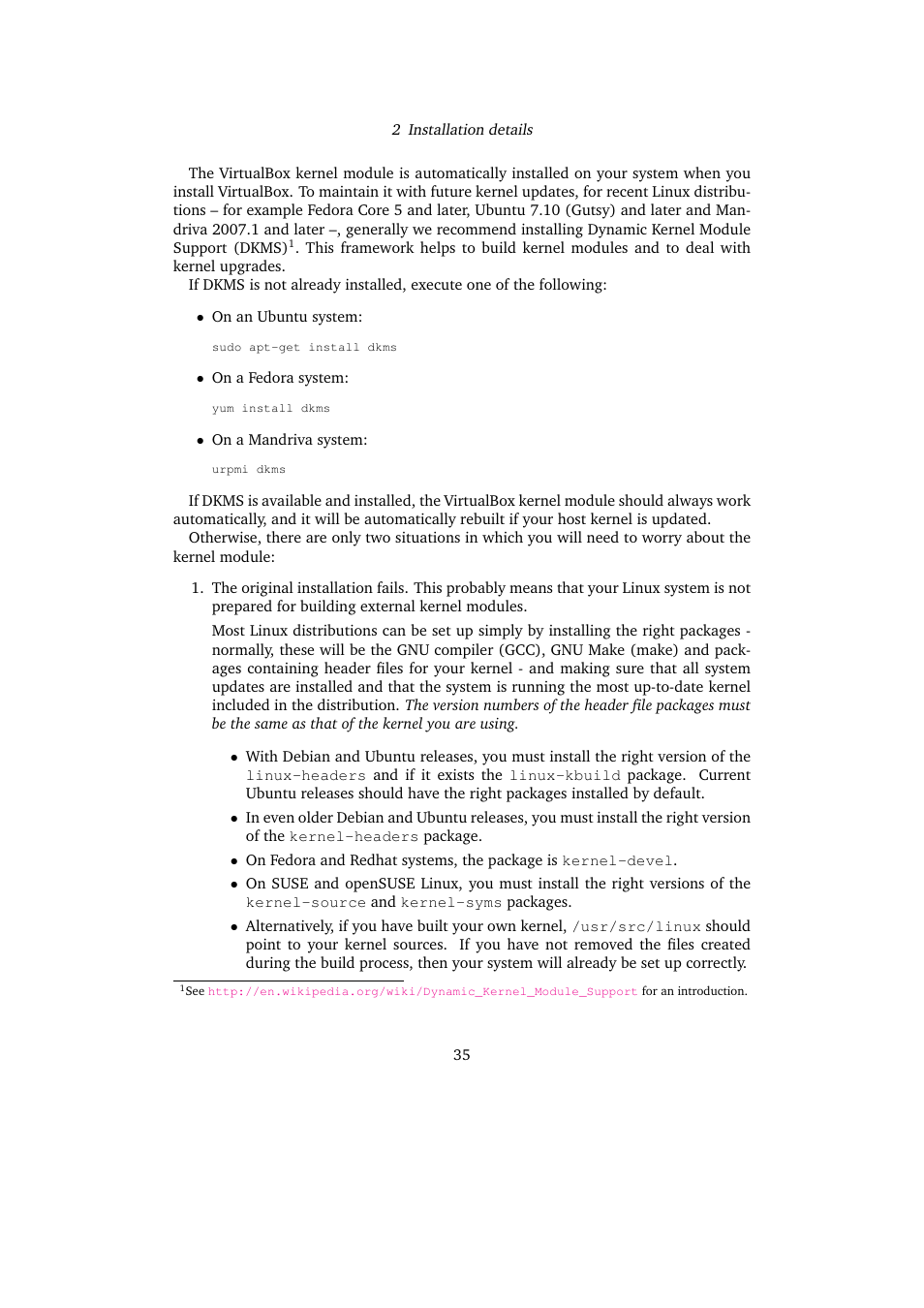 Sun Microsystems VIRTUALBOX VERSION 3.1.0_BETA2 User Manual | Page 35 / 283