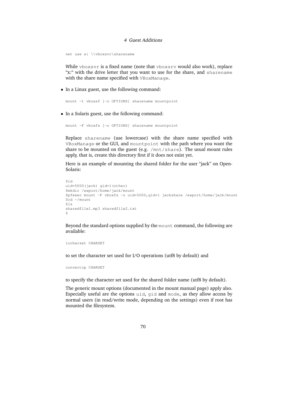 Sun Microsystems VIRTUALBOX VERSION 3.1.0_BETA2 User Manual | Page 70 / 283