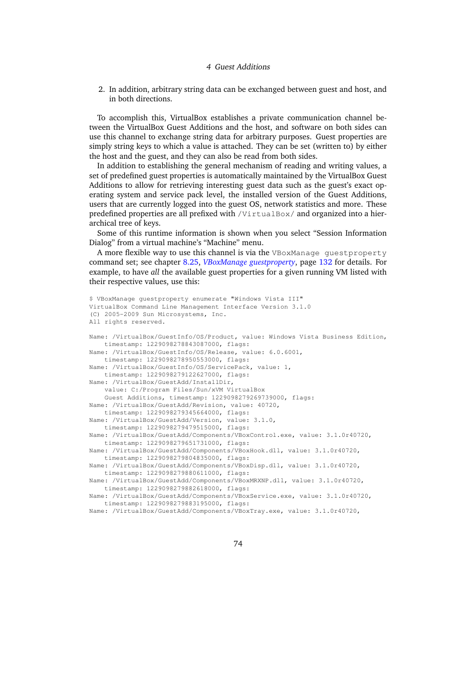 Sun Microsystems VIRTUALBOX VERSION 3.1.0_BETA2 User Manual | Page 74 / 283