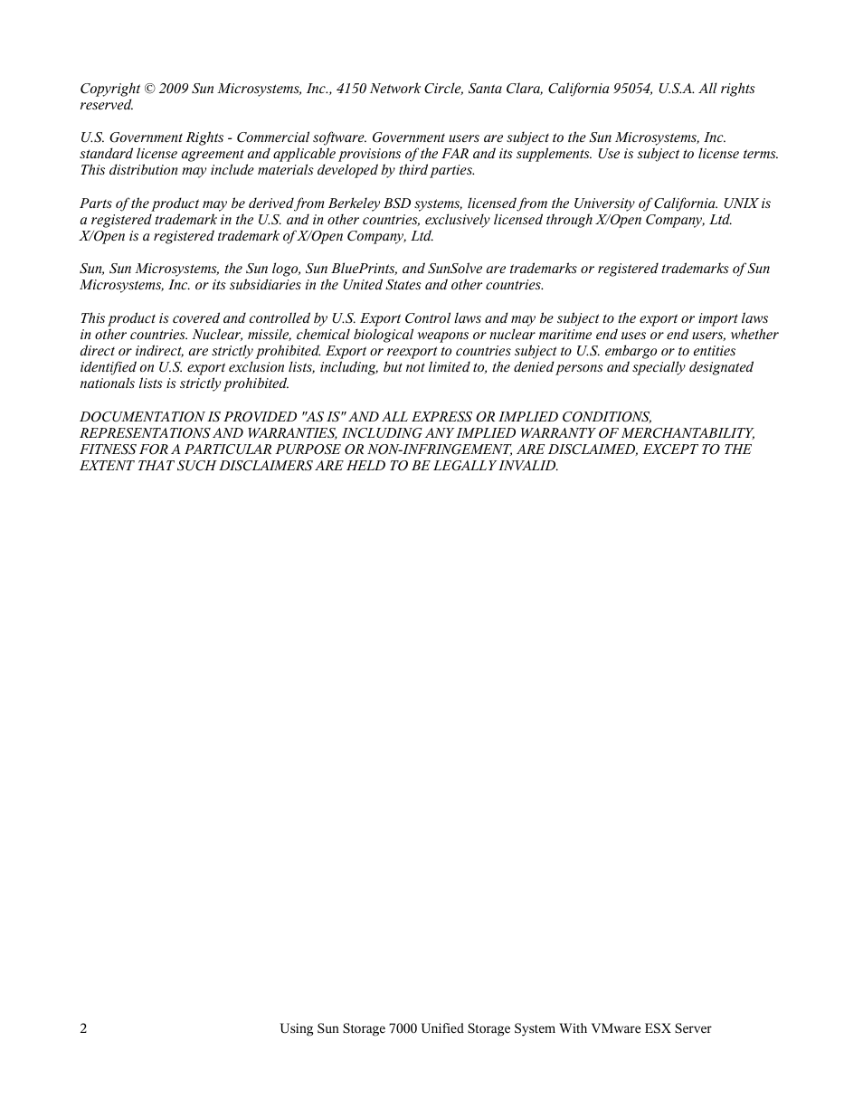 Sun Microsystems 7000 User Manual | Page 2 / 24