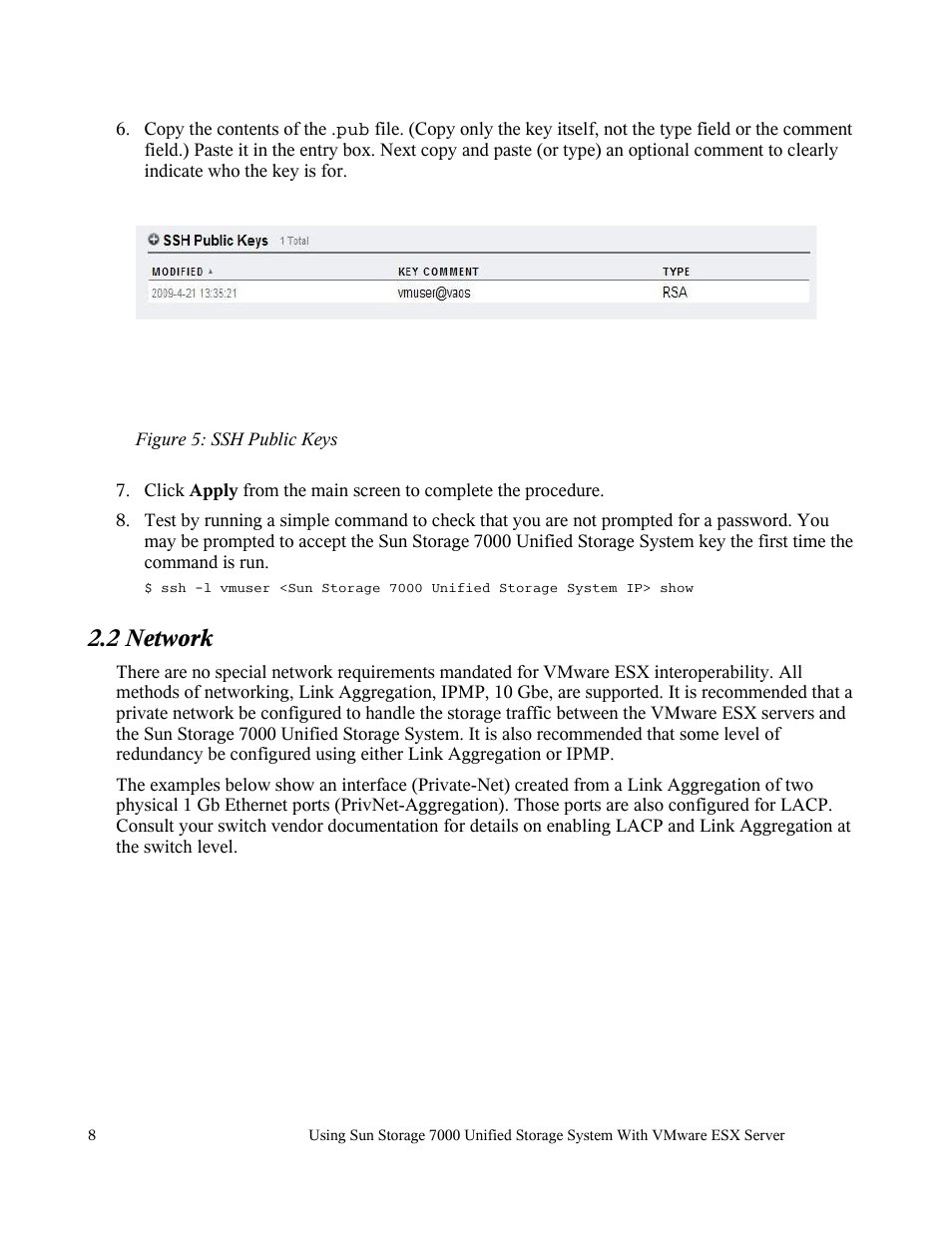 2 network | Sun Microsystems 7000 User Manual | Page 8 / 24