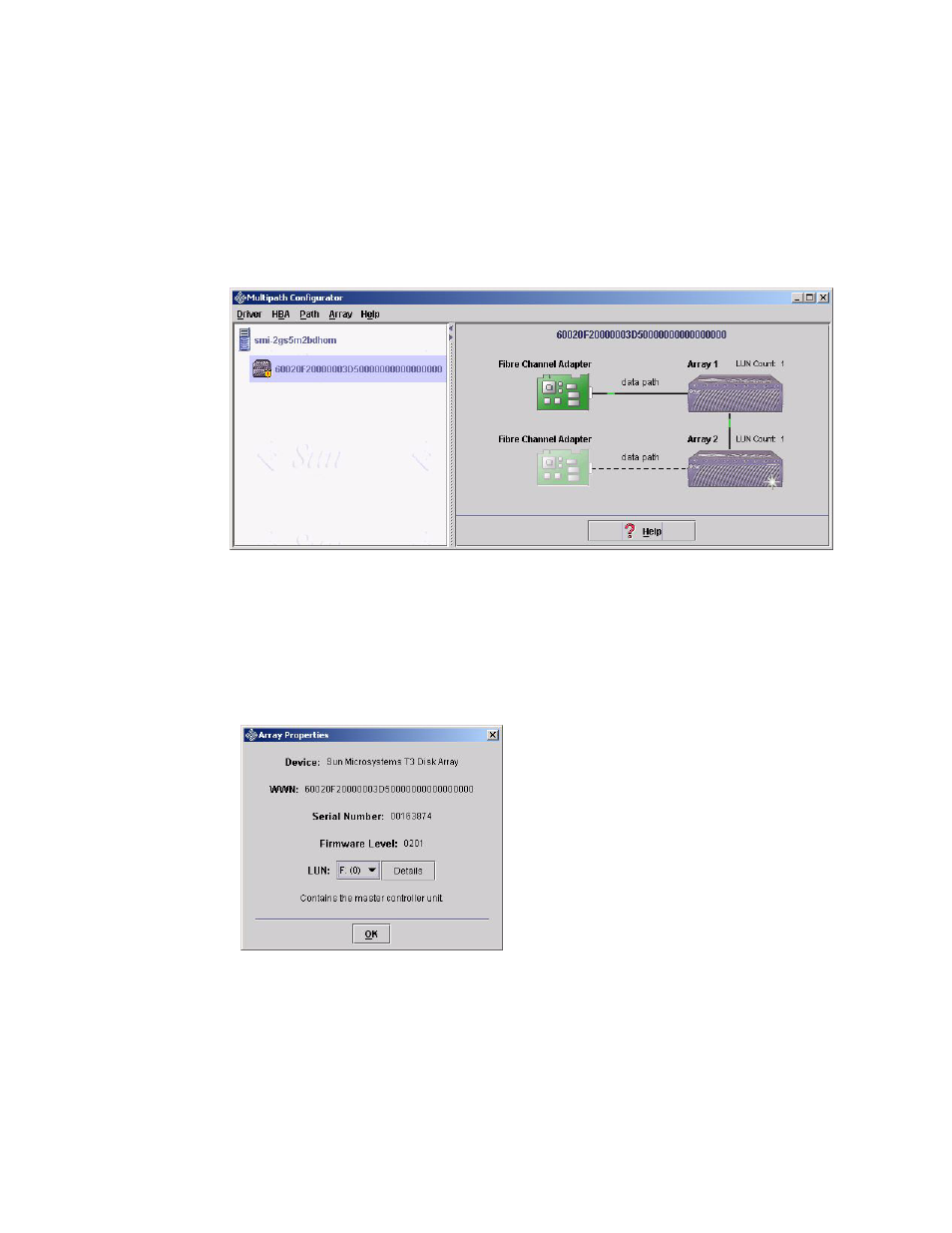 B. select array properties, Sun proprietary/confidential: internal use only | Sun Microsystems 6900 User Manual | Page 161 / 204