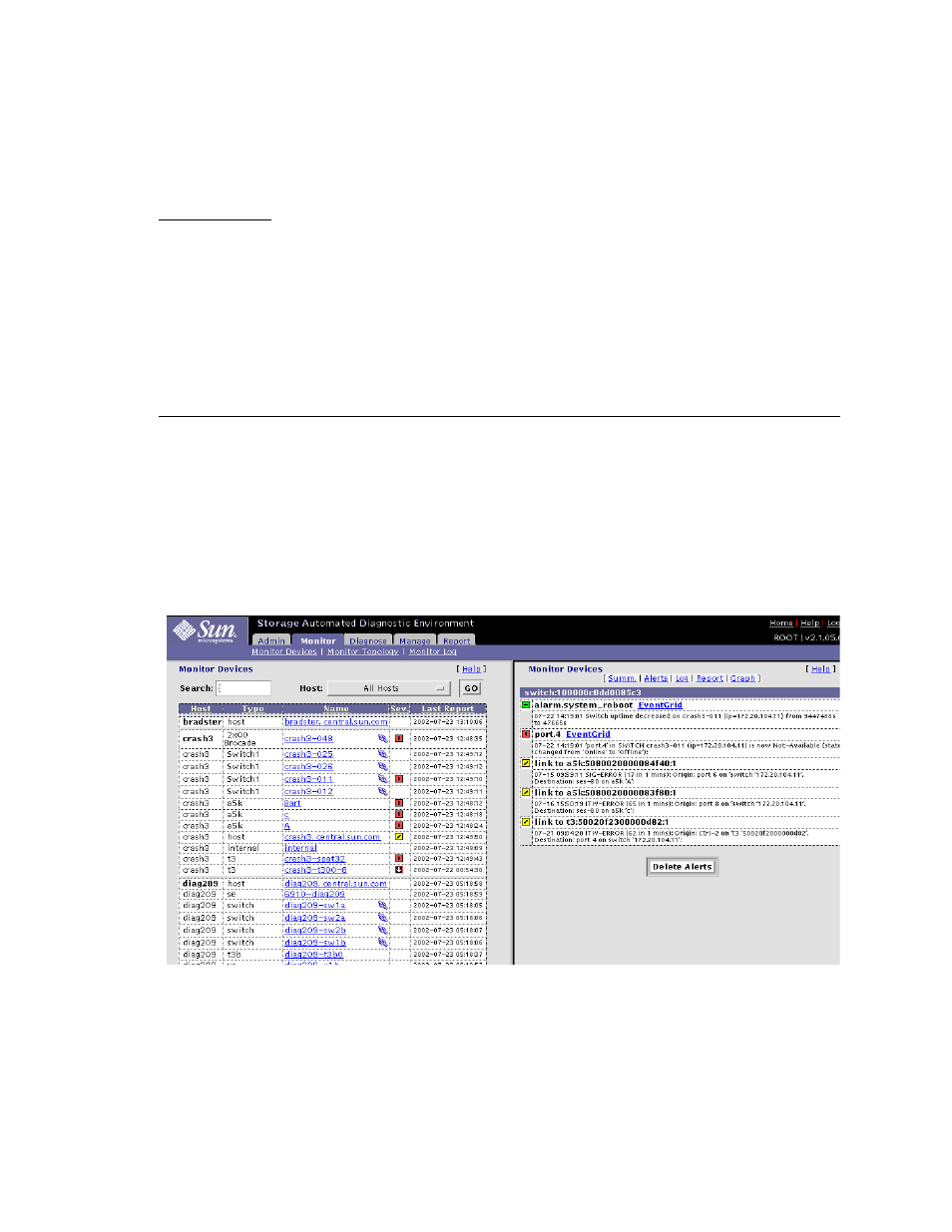Example of fault isolation, Discover the error, Chapter 11 | Sun Microsystems 6900 User Manual | Page 167 / 204