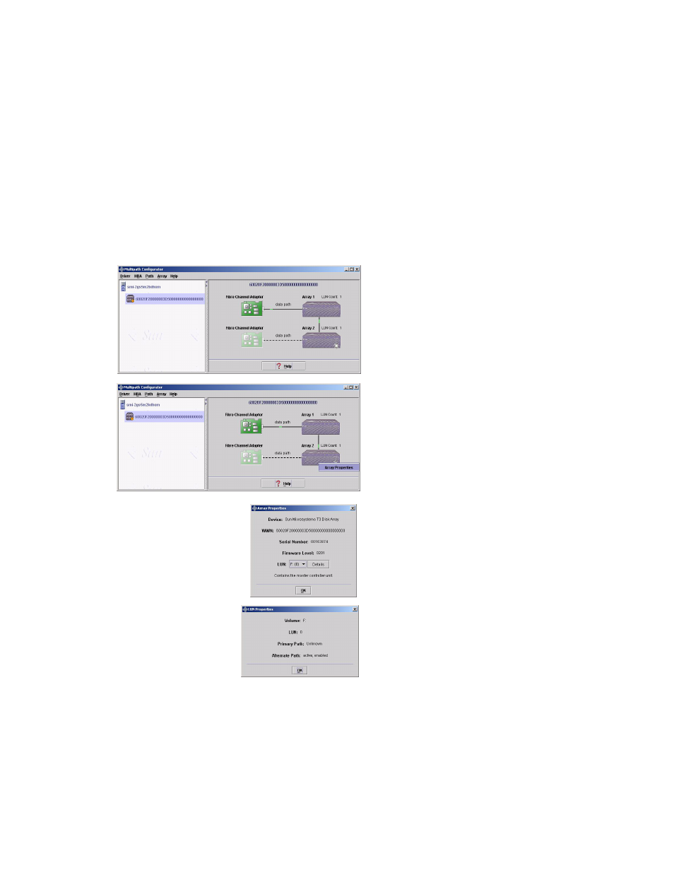 Check the sun storedge t3+ array failover driver, Sun proprietary/confidential: internal use only | Sun Microsystems 6900 User Manual | Page 168 / 204