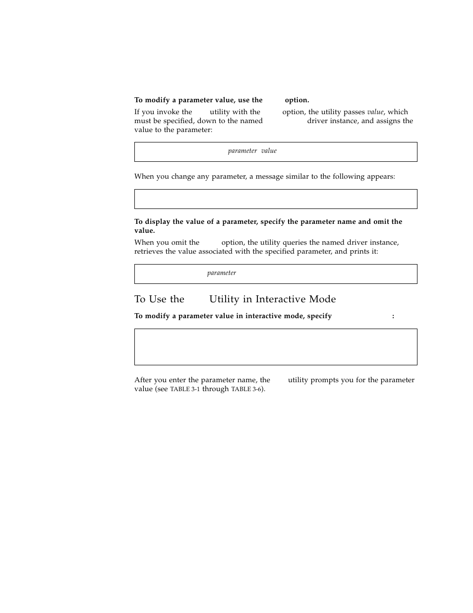 To use the ndd utility in interactive mode, To use the | Sun Microsystems Ethernet PCI-X Adapter User Manual | Page 41 / 78