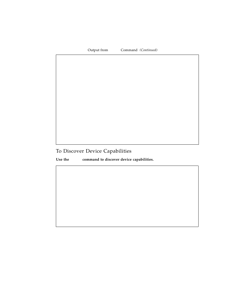 To discover device capabilities | Sun Microsystems Ethernet PCI-X Adapter User Manual | Page 50 / 78