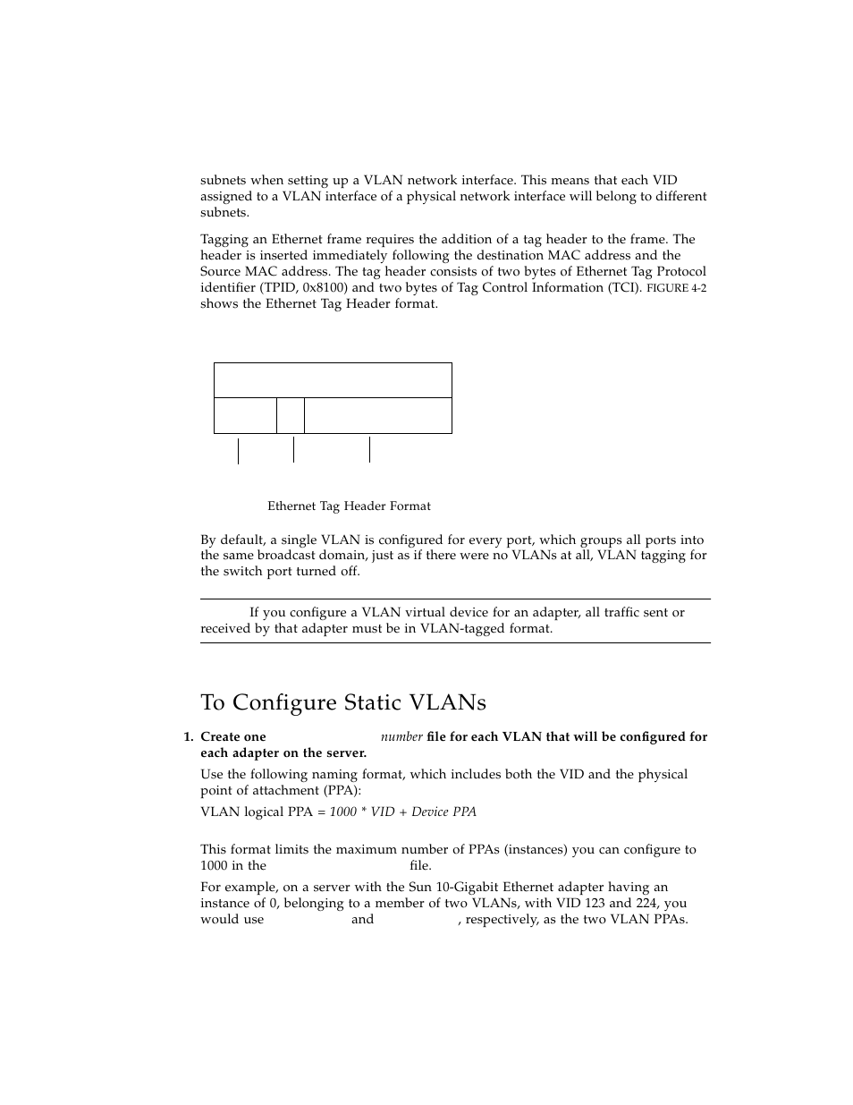 To configure static vlans, Figure 4-2 | Sun Microsystems Ethernet PCI-X Adapter User Manual | Page 56 / 78