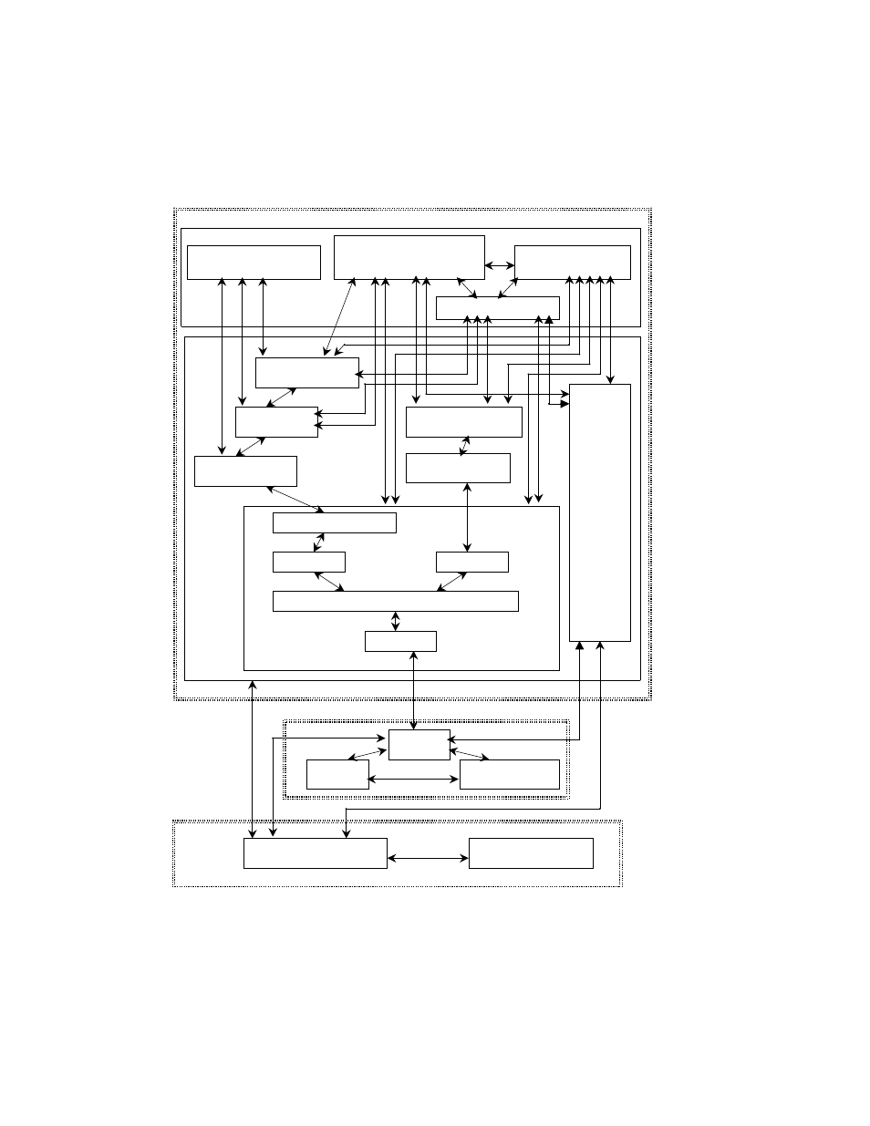 Software architecture block diagram | Sun Microsystems FC Switch-8 and Switch-16 816-0830-12 User Manual | Page 174 / 236