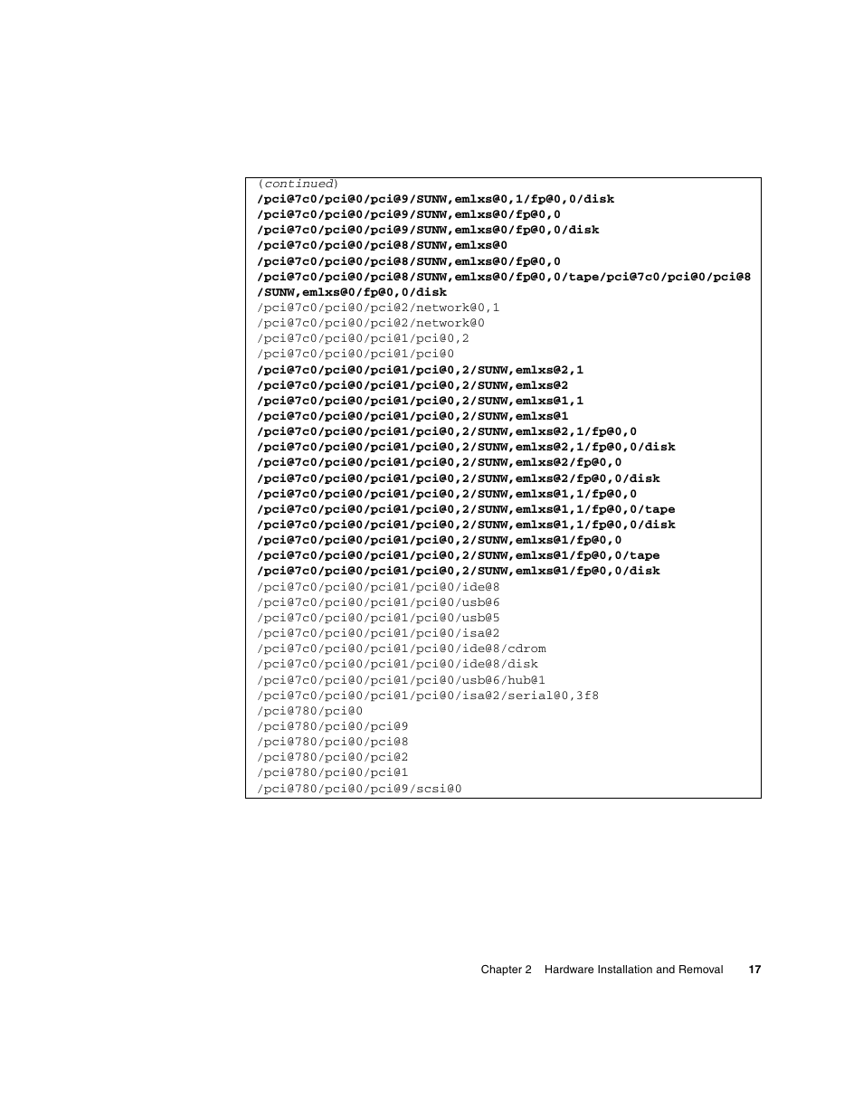 Sun Microsystems SG-XPCIE1FC-EM8-Z User Manual | Page 43 / 56