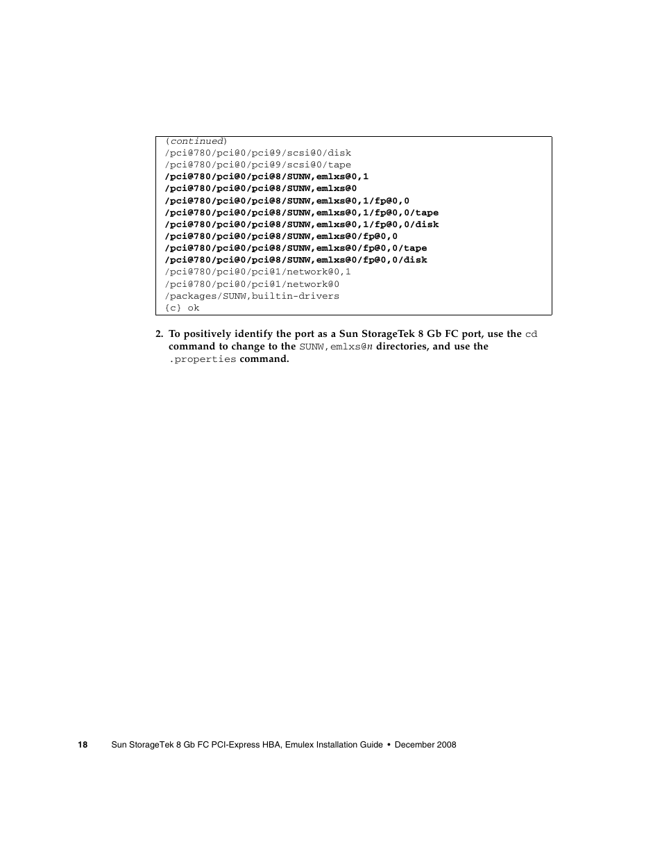 Sun Microsystems SG-XPCIE1FC-EM8-Z User Manual | Page 44 / 56