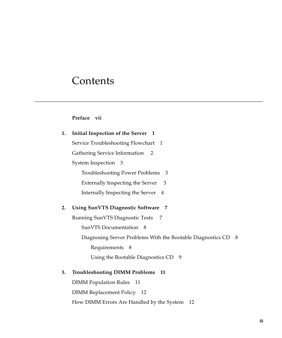 Sun Microsystems Sun Fire X4240 User Manual | Page 3 / 80