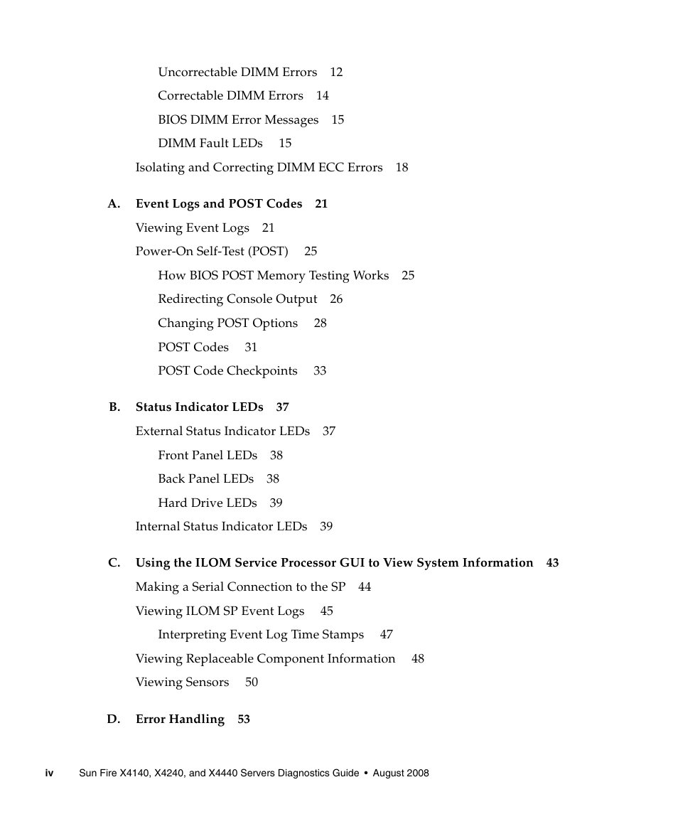 Sun Microsystems Sun Fire X4240 User Manual | Page 4 / 80