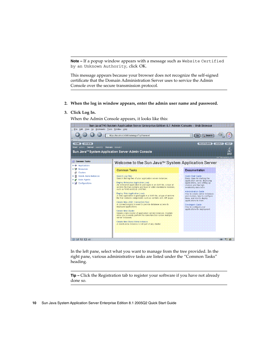 Sun Microsystems 2005Q2 User Manual | Page 10 / 38